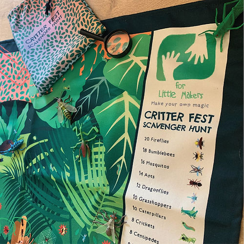 Critter Fest Scavenger Hunt Mat For little makers